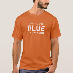 よりより少なく青いすべての色 Tシャツ