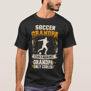 よりクールなだけサッカーの祖父の規則的な祖父 Tシャツ