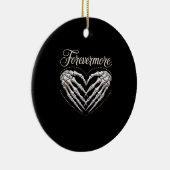 よりスケルトンの手ハートゴシックのハロウィーン セラミックオーナメント (右)