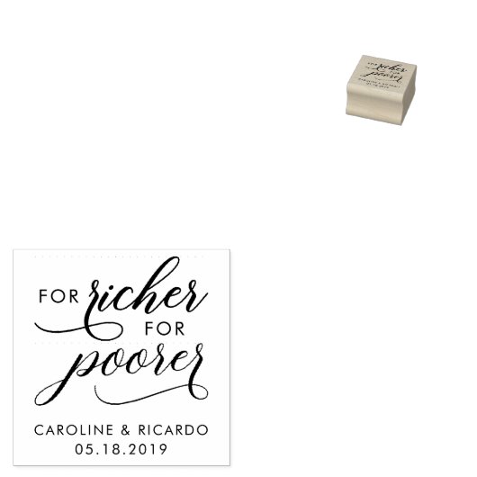 よりスタイリッシュも貧しいタイポグラフィのために結婚 ラバースタンプ (押印)