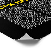 よりハードな感動的引用文 ポスター (角)