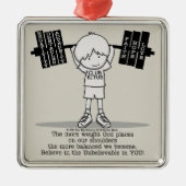 よりバランスをとられるクラブBITUB- メタルオーナメント (正面)