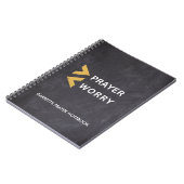 よりパーソナライズされた多くの祈りの言葉キリスト教信仰ノート ノートブック (左側)