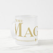 よりマギーが強い フロストグラスマグカップ (正面左)