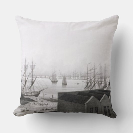 より低い綿Prから取られるニュー・オーリンズの眺め クッション (正面)