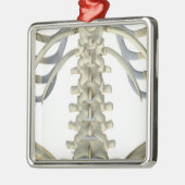 より低い背部4の骨 メタルオーナメント (左)