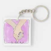 より優しいキーリングである キーホルダー (裏面)