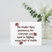 より優しい ポストカード (スタンド正面)