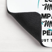 より優しさ、より多くの愛のマウスパッド マウスパッド (コーナー)