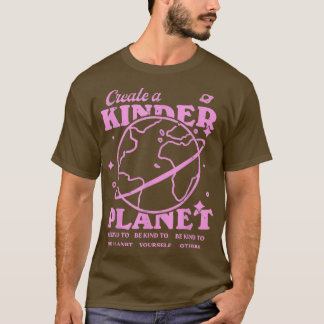 より優れた惑星の審美的なトレンディー愛好家を作成 Tシャツ