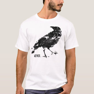 より利用できるTQのカラスのワイシャツのサンプル- Tシャツ
