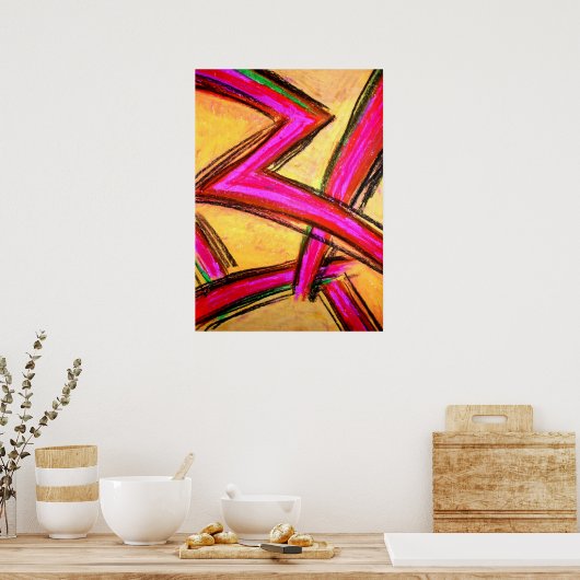 より厳しい ポスター (キッチン)