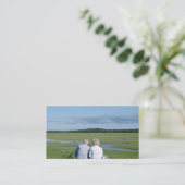 より古いカップルの名刺 名刺 (スタンド正面)