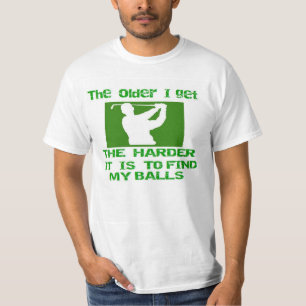 より古いゴルフ私は得ます Tシャツ