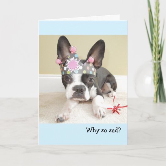 より古いバースデー・カードを得ること カード (正面)