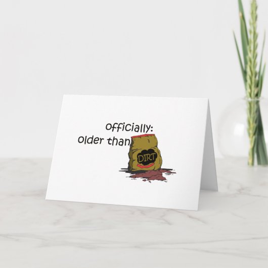 より古い土 カード (正面)