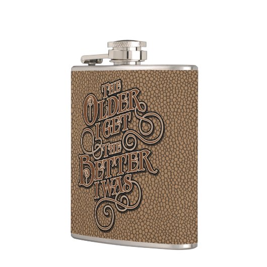 より古い フラスク (左)