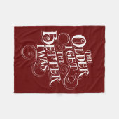 より古い フリースブランケット (正面(横))