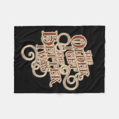 より古い フリースブランケット (正面(横))