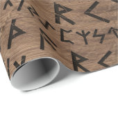 より古いFutharkの回状の構成 ラッピングペーパー (ロールコーナー)