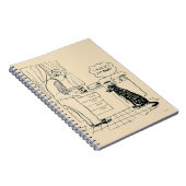 より古くなっている犬 ノートブック (右側)