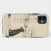 より古くなっている犬 Case-Mate iPhoneケース (裏面(横))