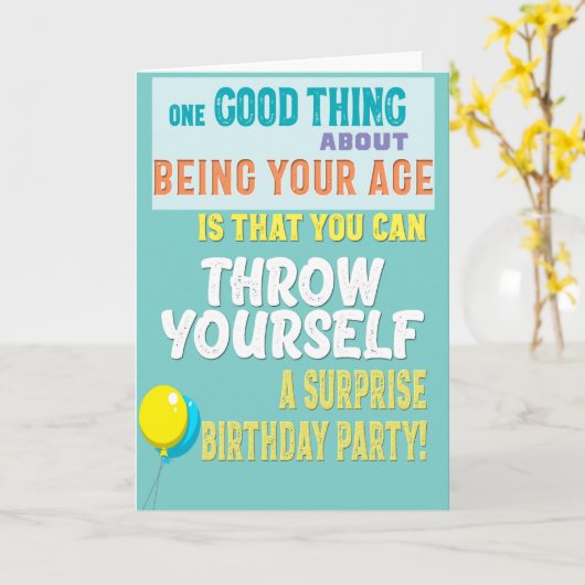 より古くなることの機知に富んだ取得! カード (黄色い花)