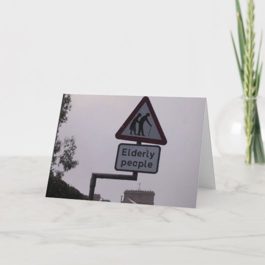 より古くなること カード (正面)