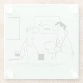 より古くなること ガラスコースター (裏面)