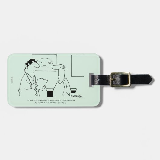 より古くなること ラゲッジタグ (正面横)