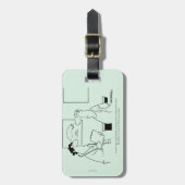 より古くなること ラゲッジタグ (正面縦)