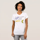 より古く上がによってによってなりますよりよくなります Tシャツ (正面フル)