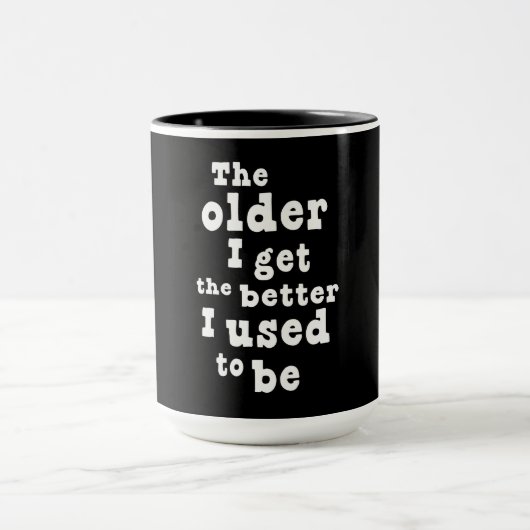 より古く私によってはなりますよりよくある私がのが常でありました マグカップ (中央)