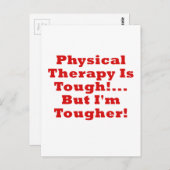 より堅いフィジカルセラピーは堅いしかしImであり ポストカード (正面/裏面)
