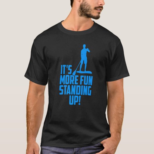 より多くのおもしろい立ち上げSupパドルボード5 Tシャツ (正面)