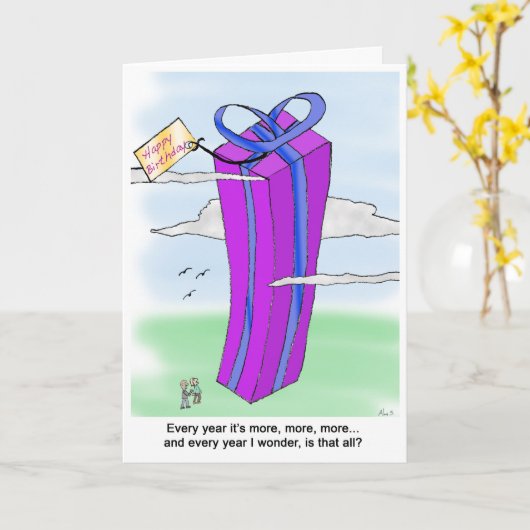 より多くのおもしろい誕生日 カード (黄色い花)