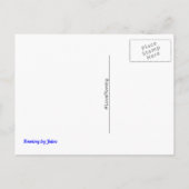 より多くのおもしろい電力を削減するローワー ポストカード (裏面)