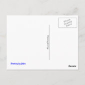 より多くのおもしろい電力を削減するローワー ポストカード (裏面)