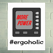 より多くのおもしろい電源ルーアやる気を起こさせる ポスター