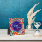 より多くのお洒落フローラかわいらしインスピリシティイーゼル フォトプラーク (インサイチュ)