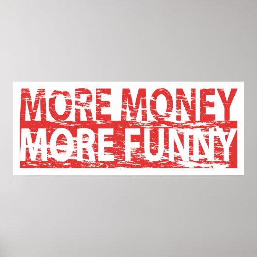 より多くのお金 – 続おもしろいき ポスター (正面)
