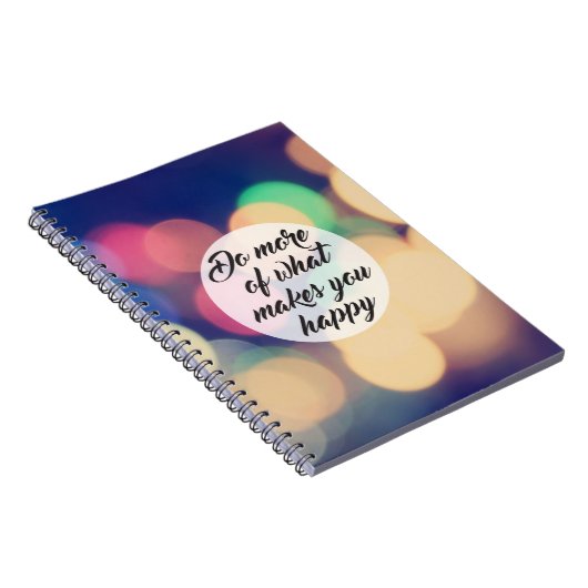 より多くのことを行うと幸せになる ノートブック (右側)