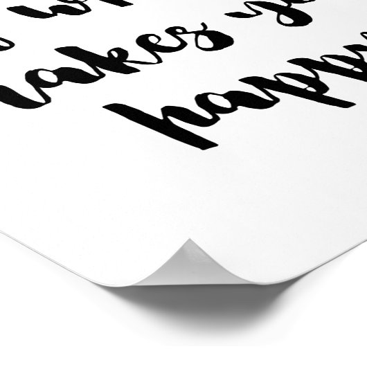 より多くのことを行う幸せなポスター ポスター (角)