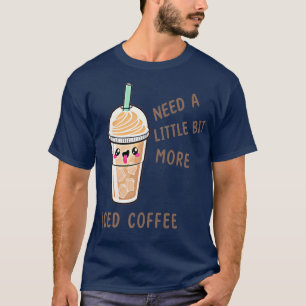 より多くのアイスコーヒアイスコーヒードリンク、モーニングカフェ Tシャツ