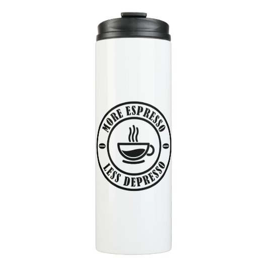 より多くのエスプレッソの抑制 タンブラー (正面)