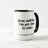 より多くのカフェイン! マグカップ (正面右)
