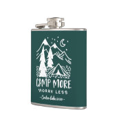 より多くのキャンプ、心配の少ない |キャンピカスタムング フラスク (左)