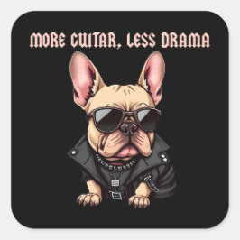 より多くのギター、より少ないドラマ スクエアシール