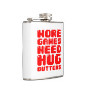 より多くのゲームはハグボタンが必要 フラスク (右)