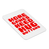 より多くのゲームはハグボタンが必要 マグネット (右側)